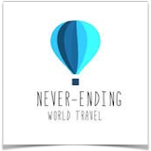 never-ending world travel logo
